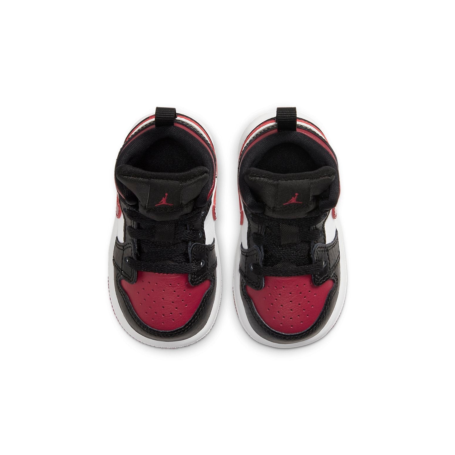 (TD) Air Jordan 1 Mid 'Bred Toe' 640735-066