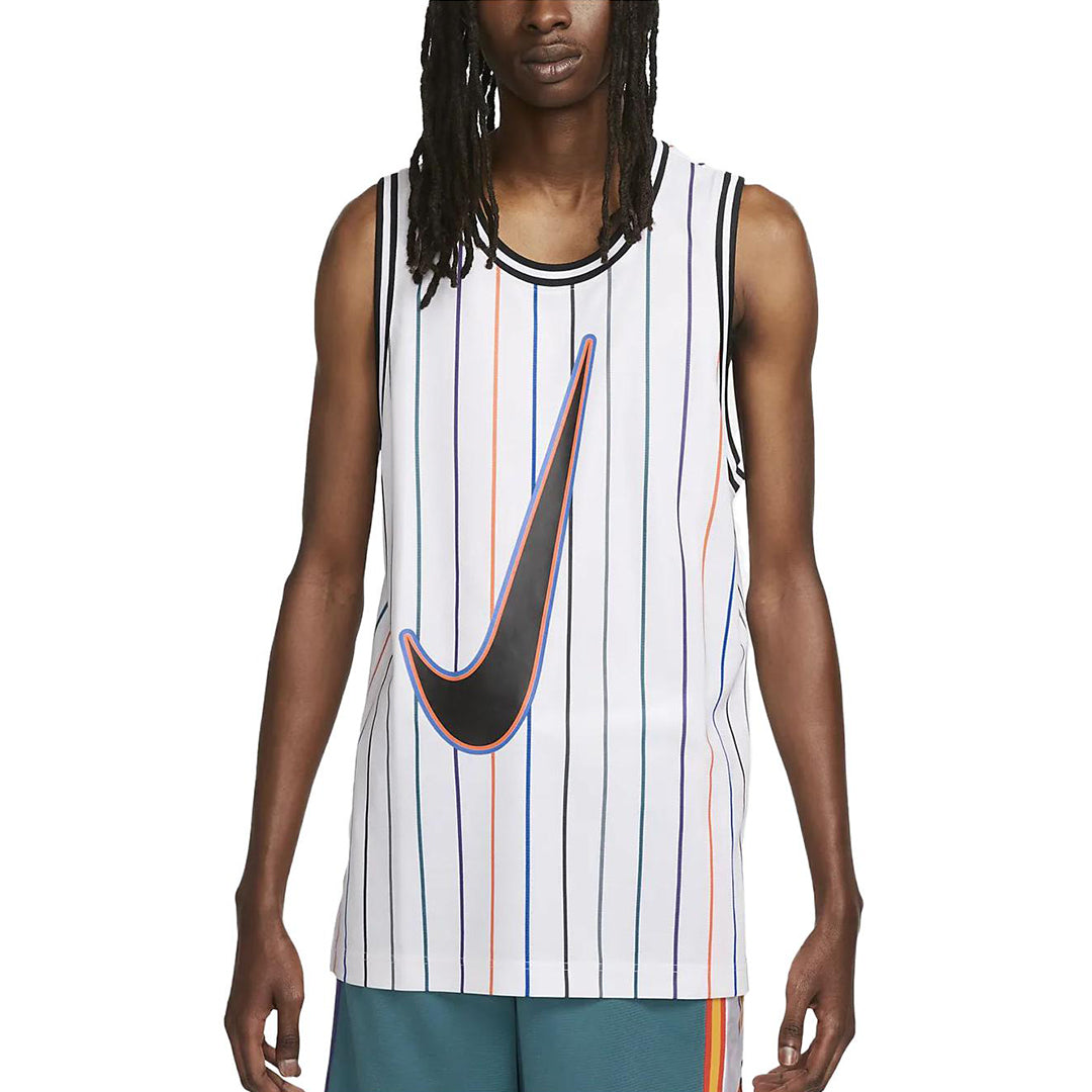 Nike Dri-Fit DNA Basketball Jersey 'White Black' DX0436-100