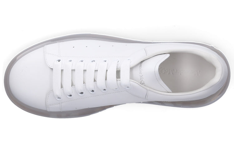 Alexander McQueen Oversized Sneaker 'White Clear Sole' 604232WHX989000
