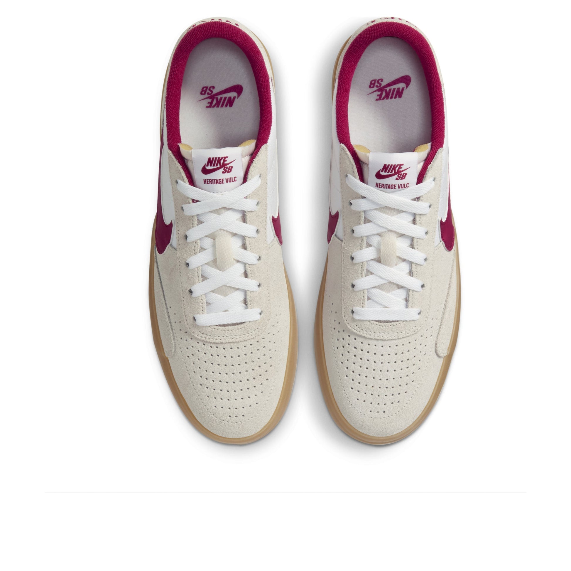 Nike SB Heritage Vulc 'Summit White Cardinal Red' CD5010-100