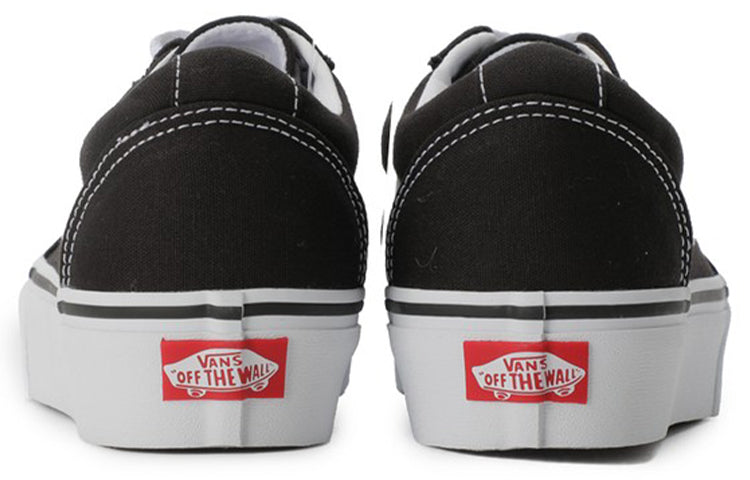 (WMNS) Vans Ward Platform 'Black White' VN0A3TLC187
