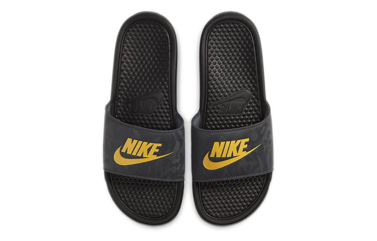Nike Benassi Slide 'Black Camo Orange' 343880-031