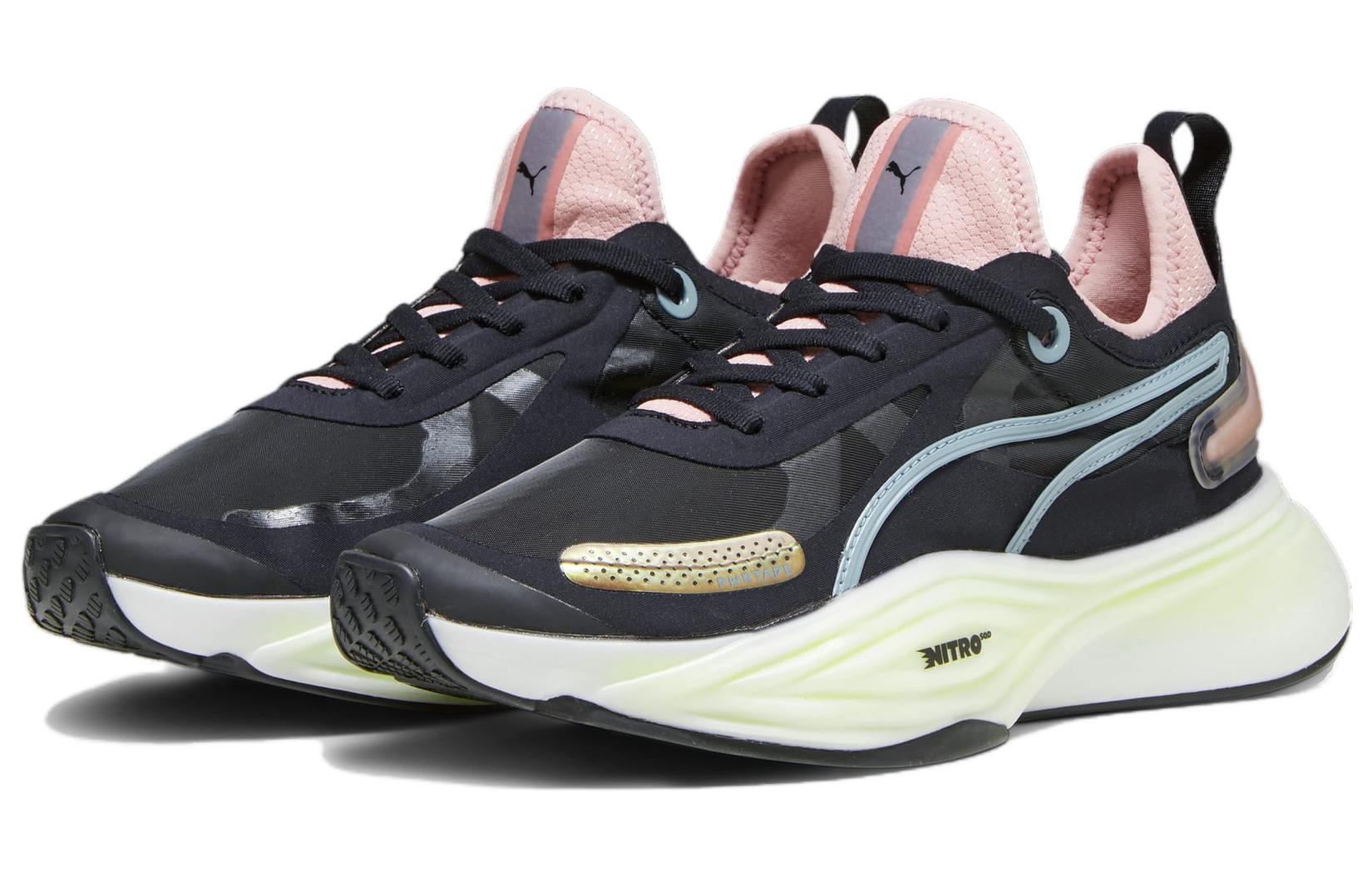 (WMNS) PUMA PWR XX Nitro Squared 'Black Future Pink' 378688-03
