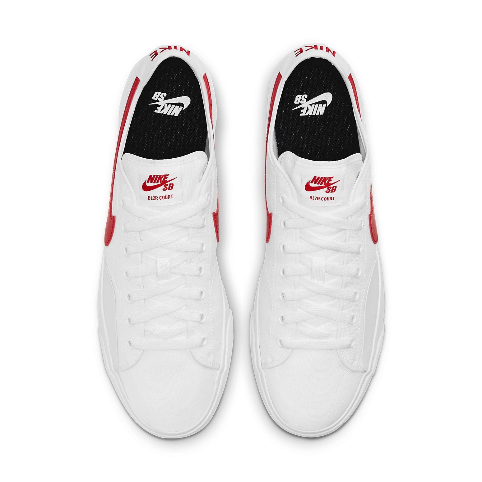 Nike Blazer Court SB 'White University Red' CV1658-100