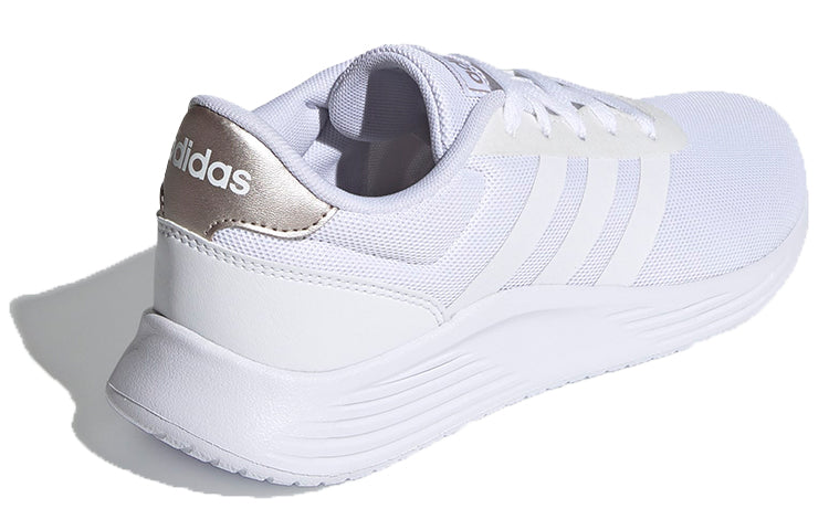 (WMNS) adidas Lite Racer 2.0 'White Champagne Metallic' FZ0384
