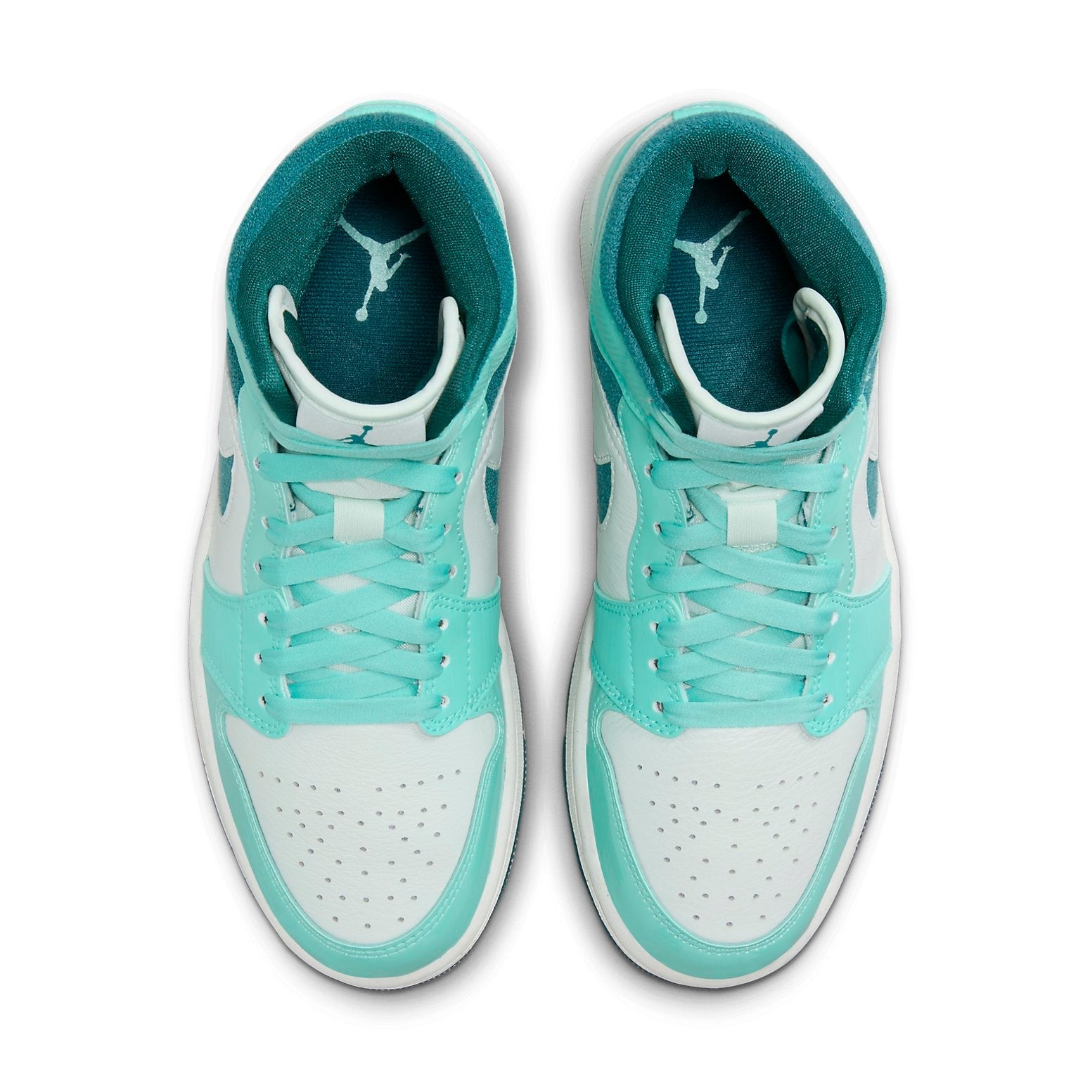 (WMNS) Air Jordan 1 Mid 'Bleached Turquoise' DZ3745-300