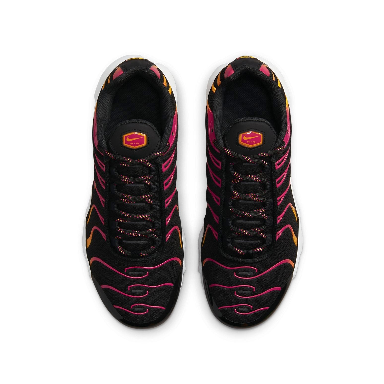 (GS) Nike Air Max Plus 'Black Active Pink' DX9264-001