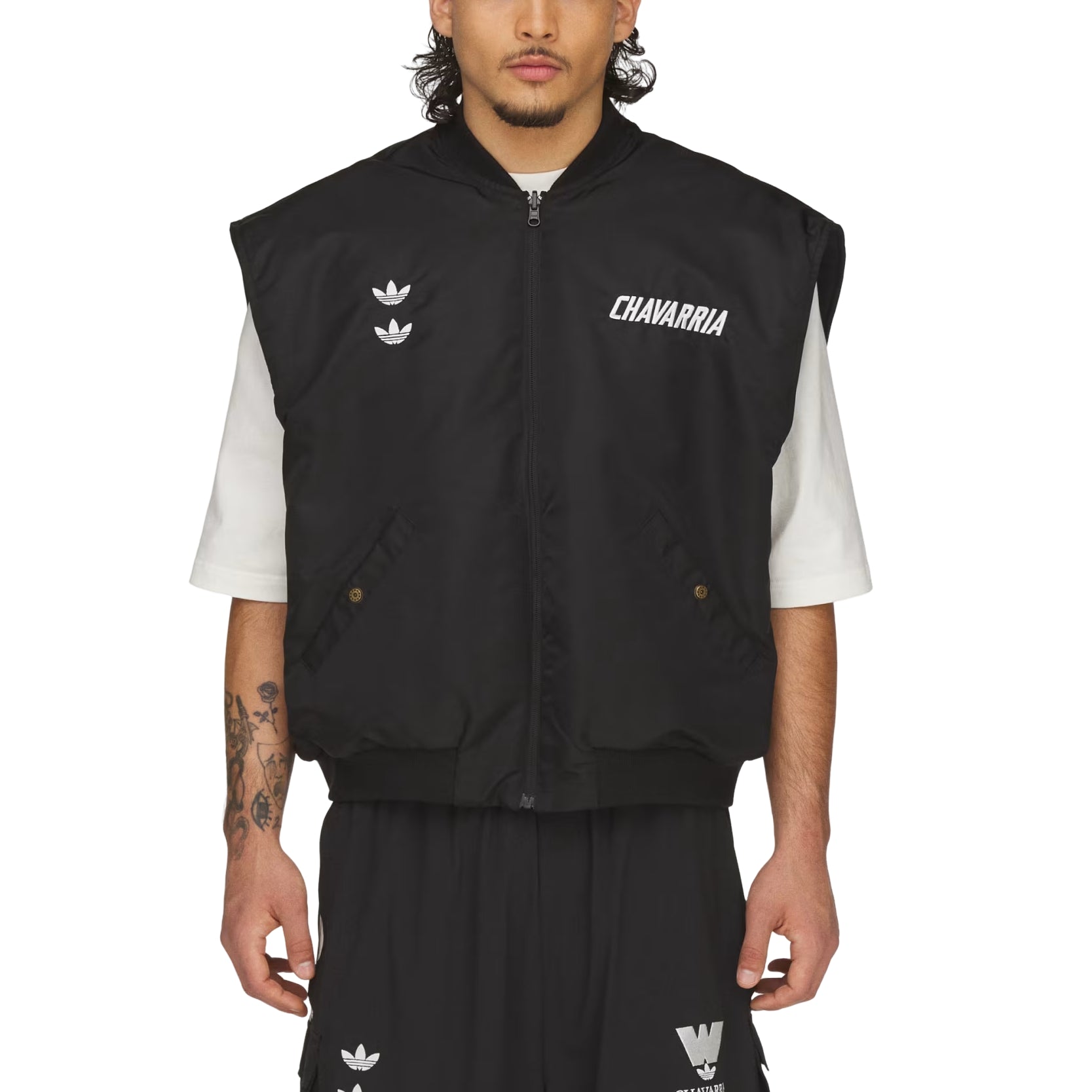 adidas x Chavarria Down Vest 'Black' KS6437