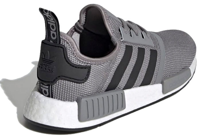 (GS) adidas originals NMD_R1 J 'Grey White' EG7256