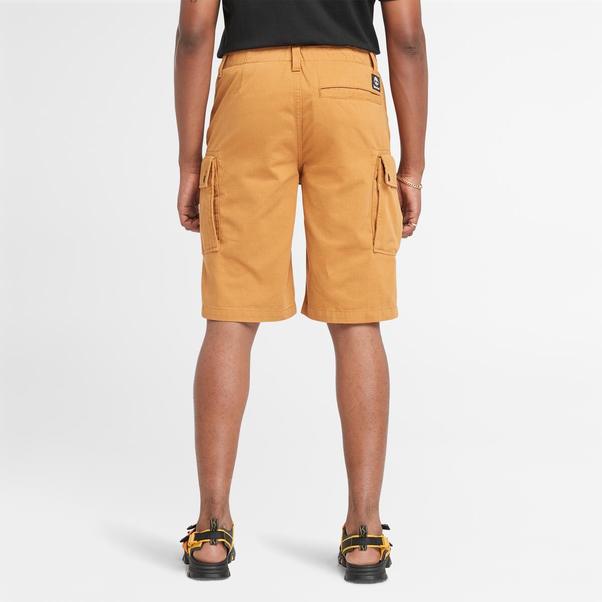 Timberland Twill Cargo Shorts 'Tan' A5U1B-P47