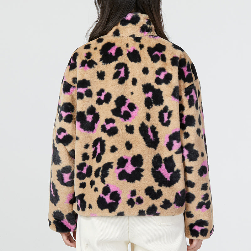 (WMNS) adidas Neo Vbe Jackets 'Tan Black Pink' HN2366