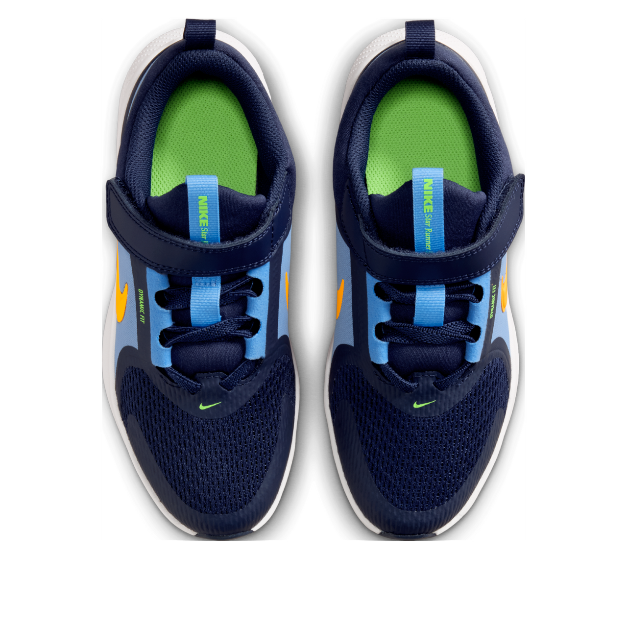 (PS) Nike Star Runner 5 'Midnight Blue Laser Orange' HF7005-403