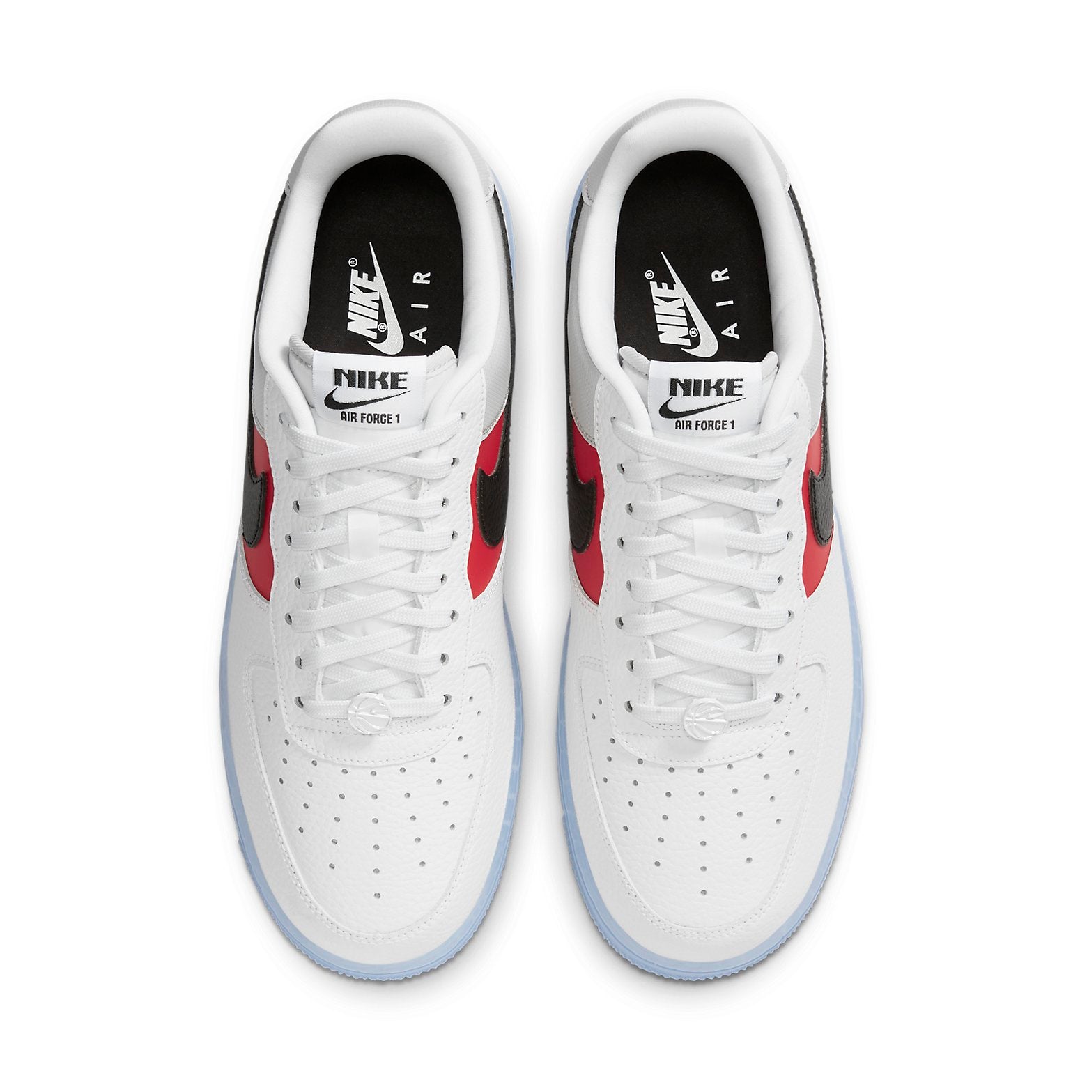 Nike Air Force 1 '07 LV8 EMB 'Icy Soles - University Red' CT2295-110