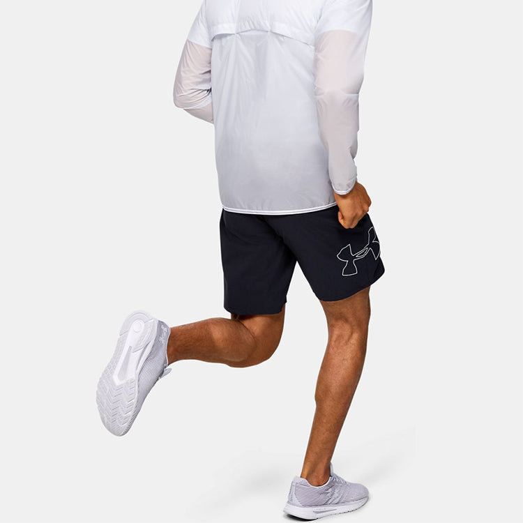 Under Armour Qualifier SpeedPocket 9 inch Shorts 'Black' 1350889-001