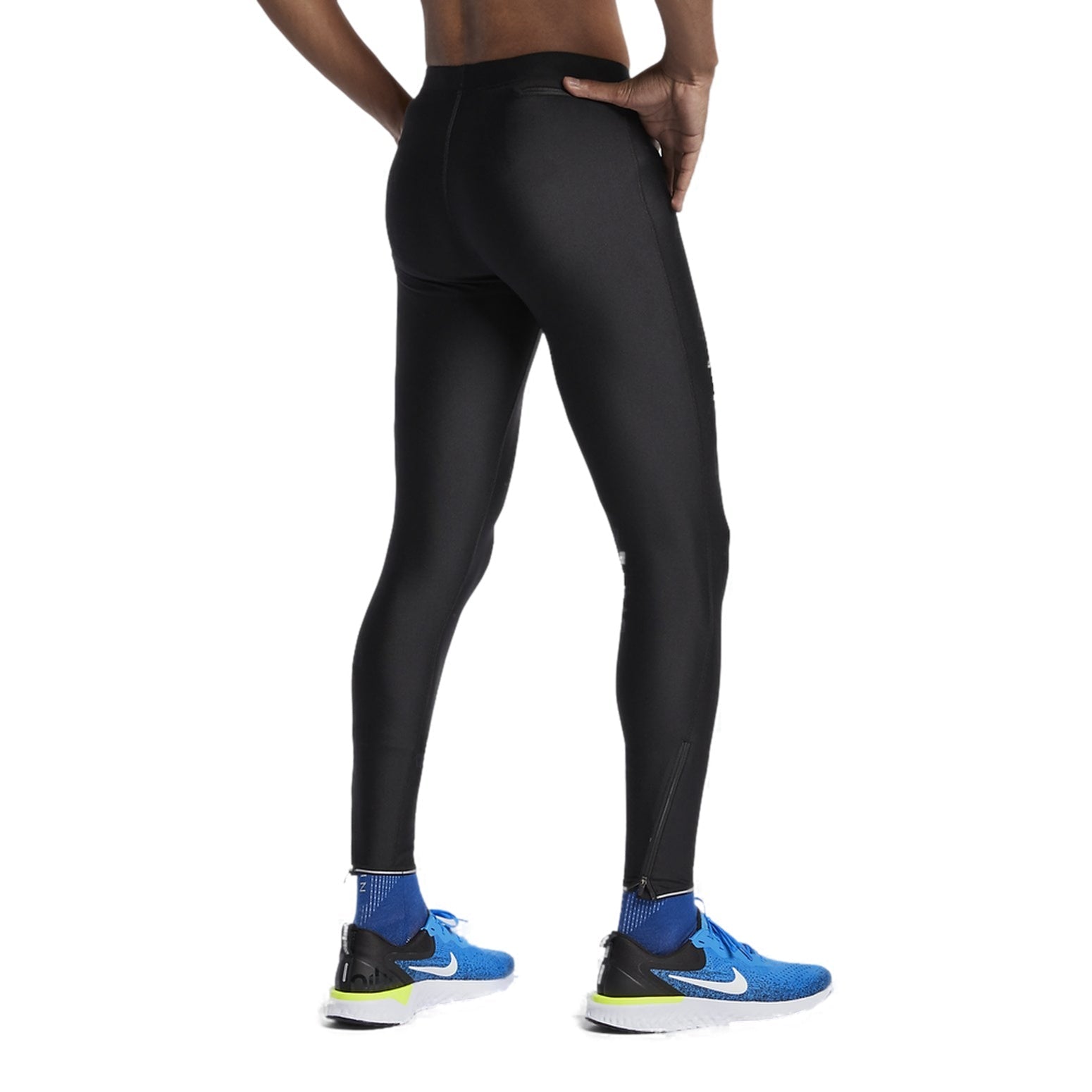 Nike Dri-FIT Logo Tight Sports gym pants Black AT4242-010
