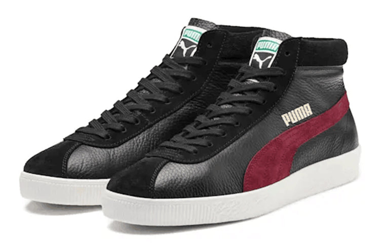 PUMA Basket '68 Mid Trainers 'Black Red' 369890-03