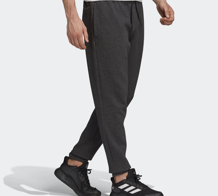 adidas Logo Applique Sports Pants Men Black FI4049