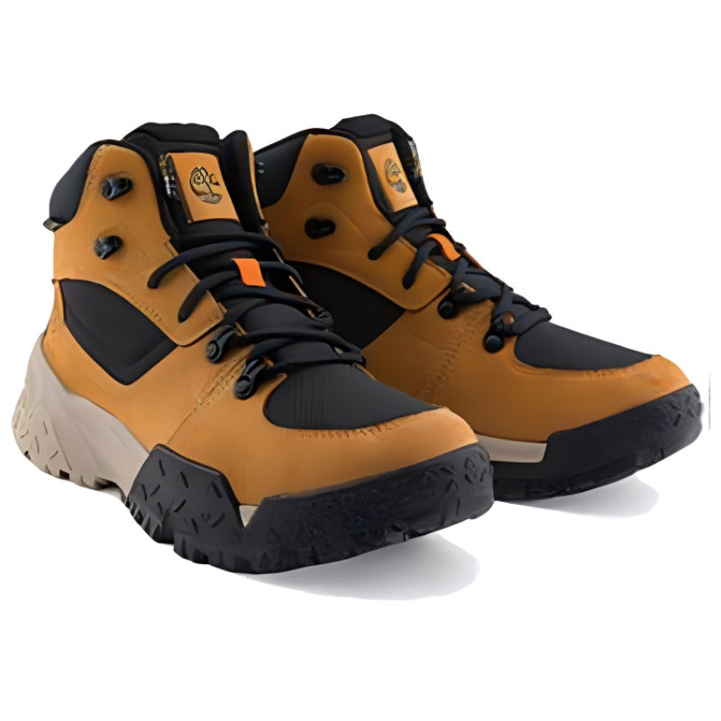 Timberland Motion Scramble Mid Lace Up Waterproof Hikers 'Wheat Nubuck' A68Q8