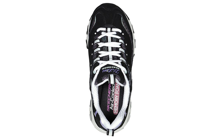 (WMNS) Skechers D'LITES Glowing Path 'Black' 149268-BKMT