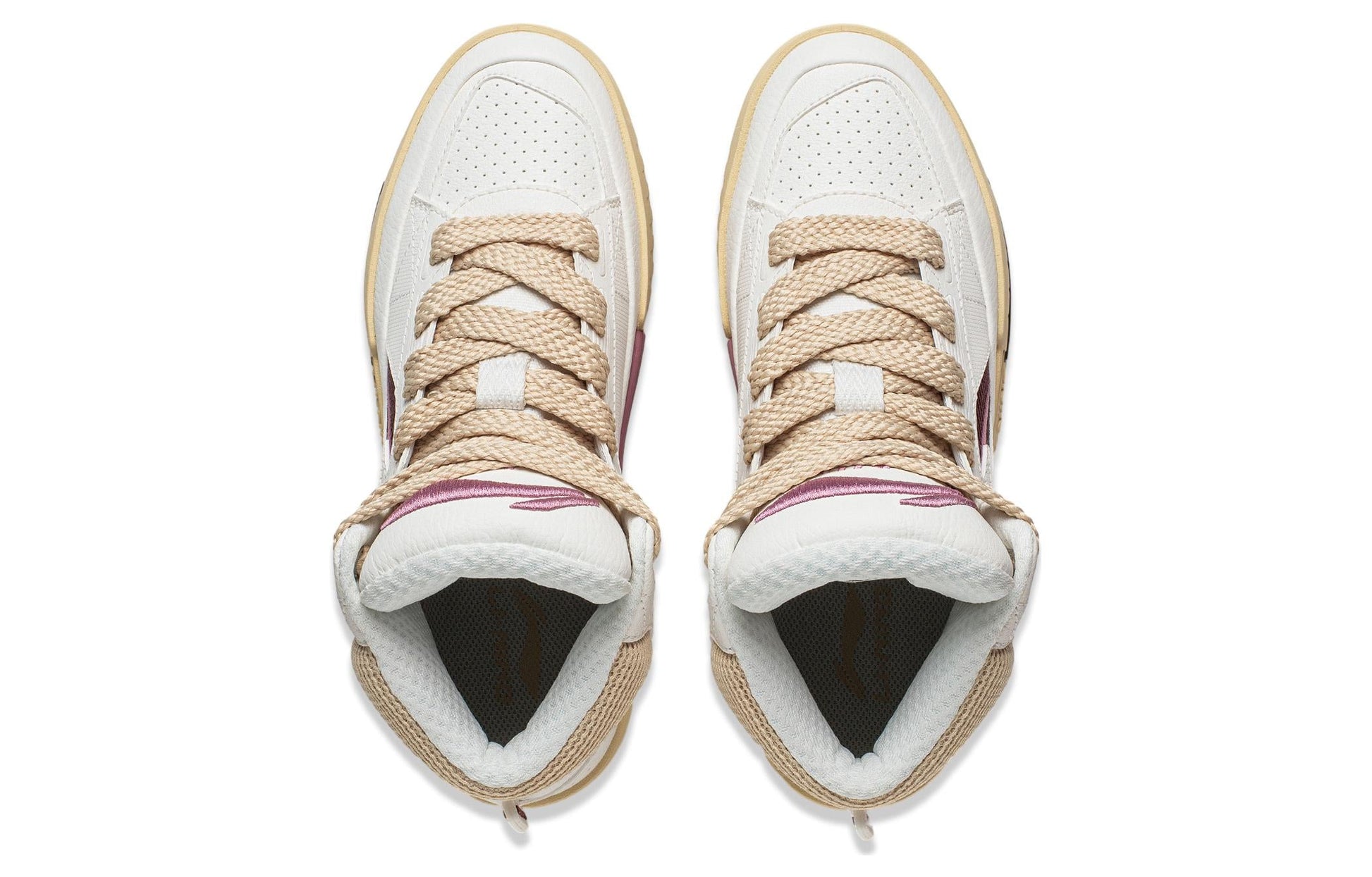 (WMNS) Li-Ning Mileage High 'White Rose Pink' AGCT284-3