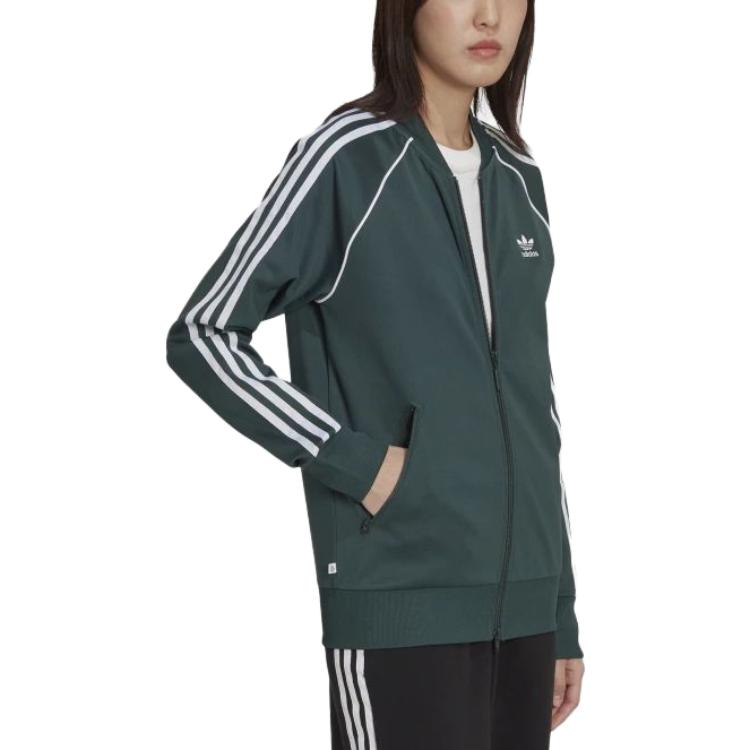 (WMNS) adidas Primeblue SST Track Jacket 'Mineral Green' HN5890