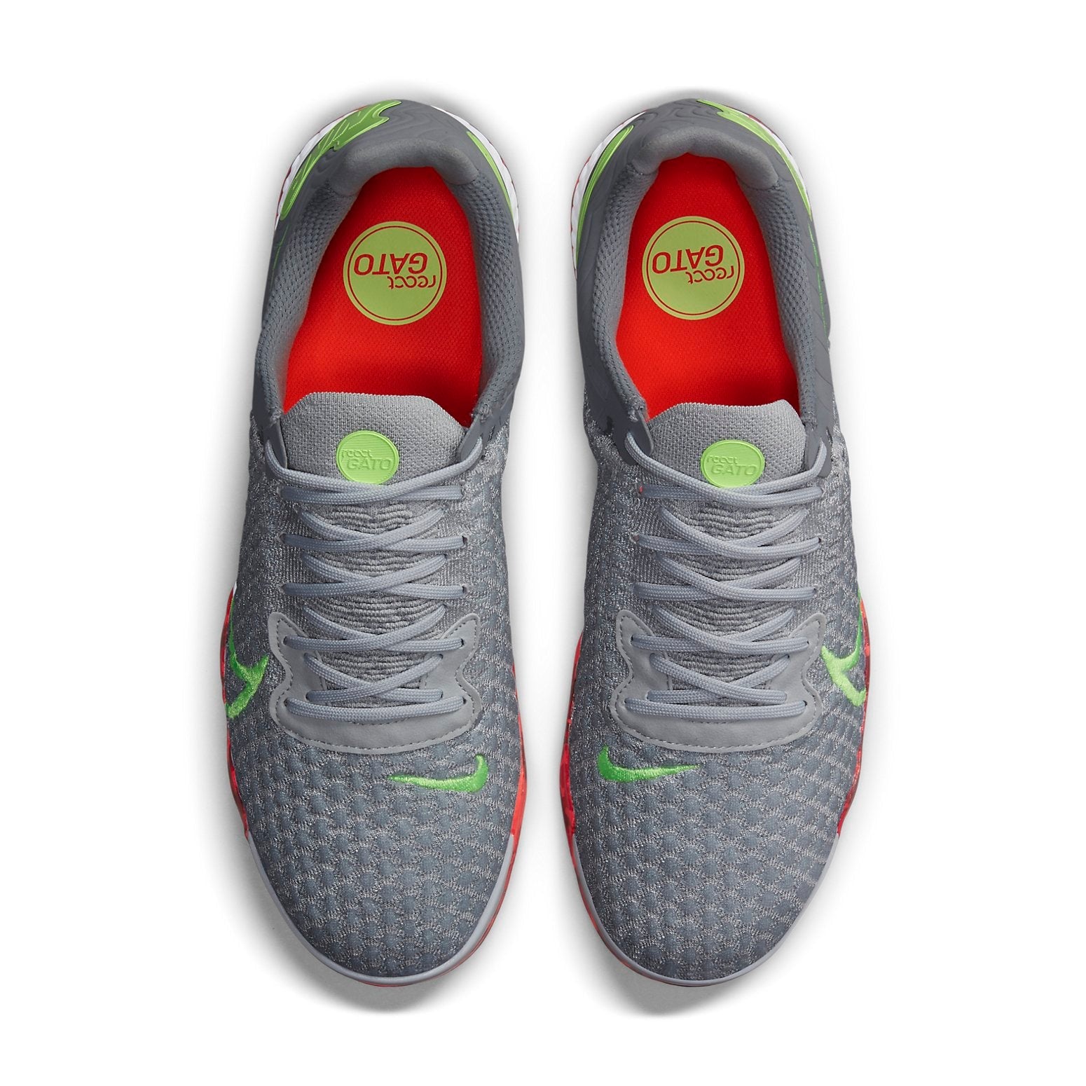 Nike React Gato 'Grey Fog Bright Crimson' CT0550-006