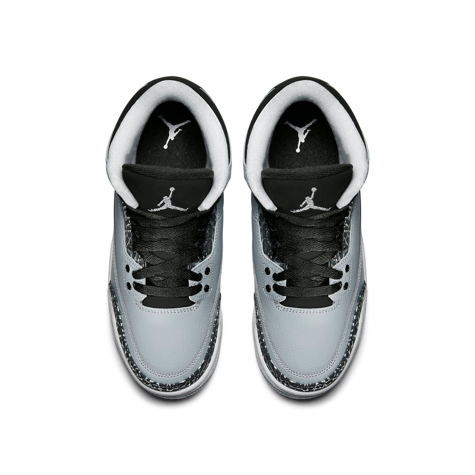 (GS) Air Jordan 3 Retro 'Wolf Grey' 398614-004