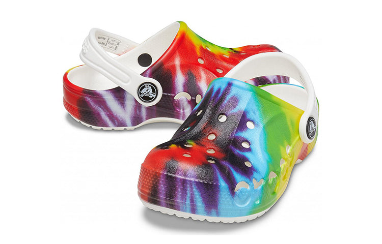 (GS) Crocs Baya Graphic Clogs 'Multi-Color' 207017-90H