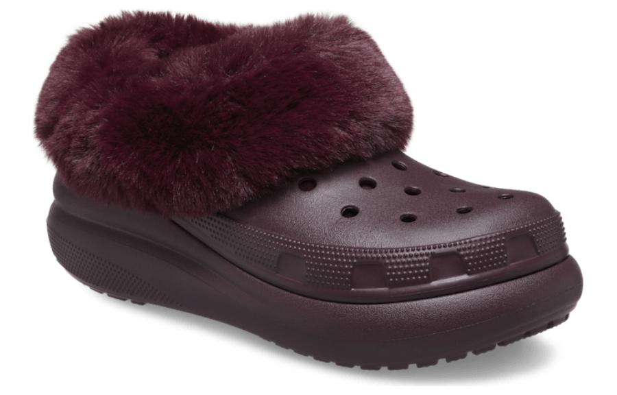 (WMNS) Crocs Furever Crush Shoes 'Dark Cherry' 208446-6WD