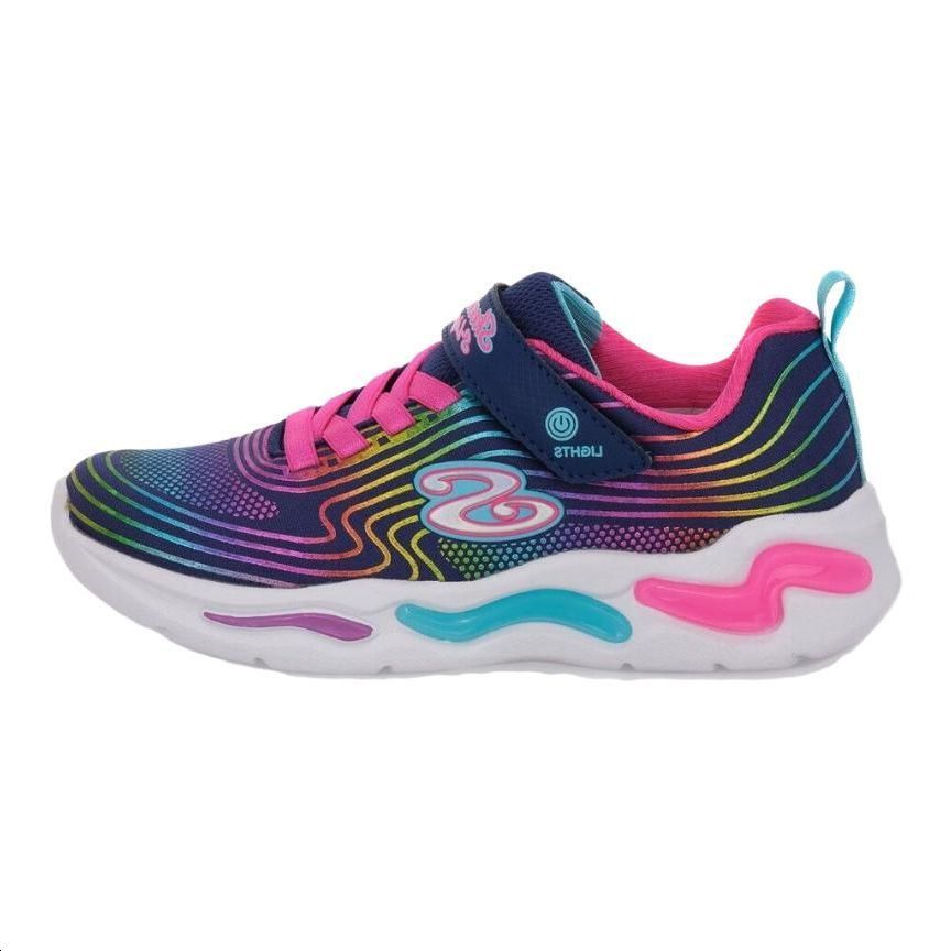 (PS) Skechers Wavy Beams 'Blue Rainbow' 302338-LNVMT