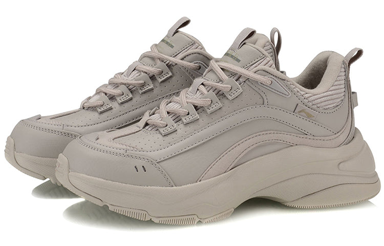 (WMNS) Li-Ning Aurora WindWalker 'Grey Beige' AGCP298-2