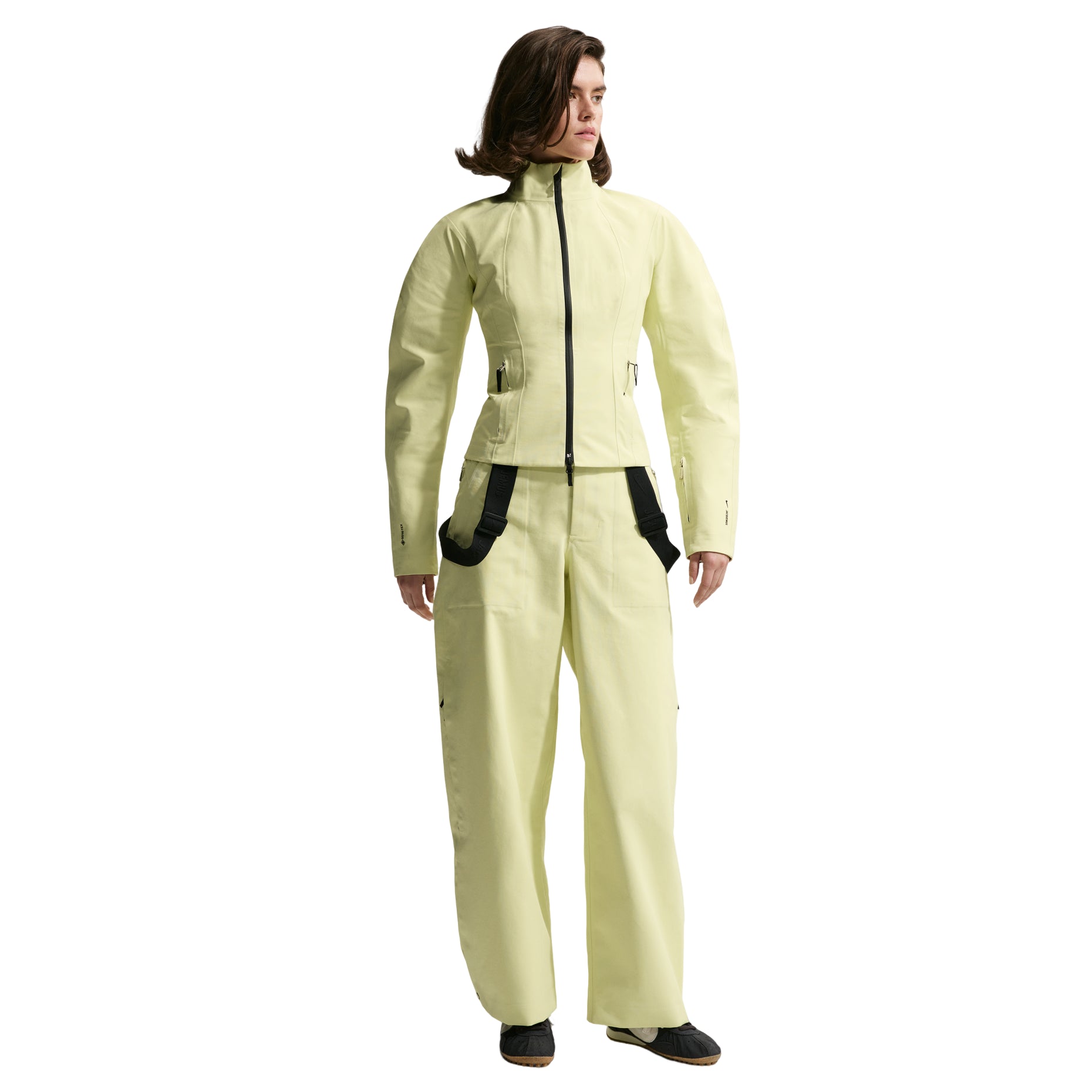 (WMNS) Nike x Jacquemus GORE-TEX Jacket 'Citron Tint Black' HQ6177-868