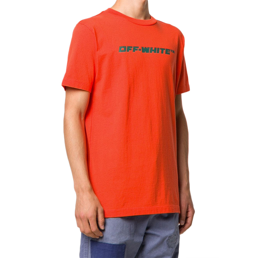 Off-White FW20 Workers Short Sleeve Mens Logo OMAA027E20JER0162055