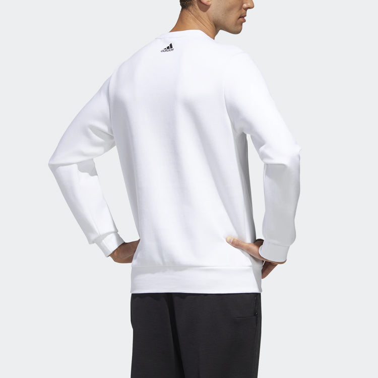 adidas Ub Gfx Swt Athleisure Casual Sports Round Neck Pullover White GF4003