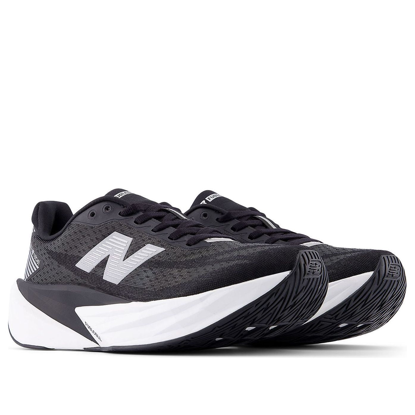 (WMNS) New Balance FuelCell Rebel v5 'Black White Silver' WFCXLK5