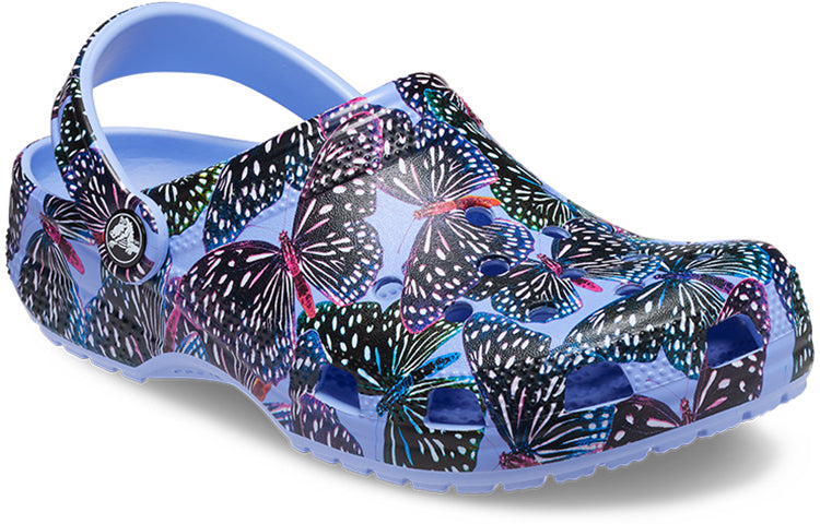 (WMNS) Crocs Classic Butterfly Clog 'Moon Jelly Multi' 208257-5Q7