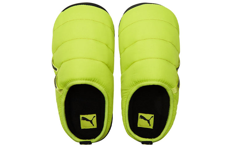 PUMA Scuff Slippers 'Fluo Yellow' 384945-07