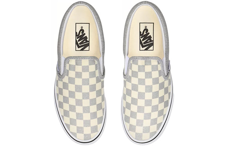 Vans Classic Slip-On 'Checkerboard - Silver' VN0A4U38WS3