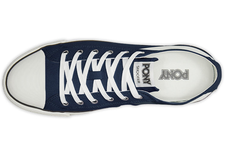 PONY Low-Top Leisure Board Shoes Blue 02M1SH01NB