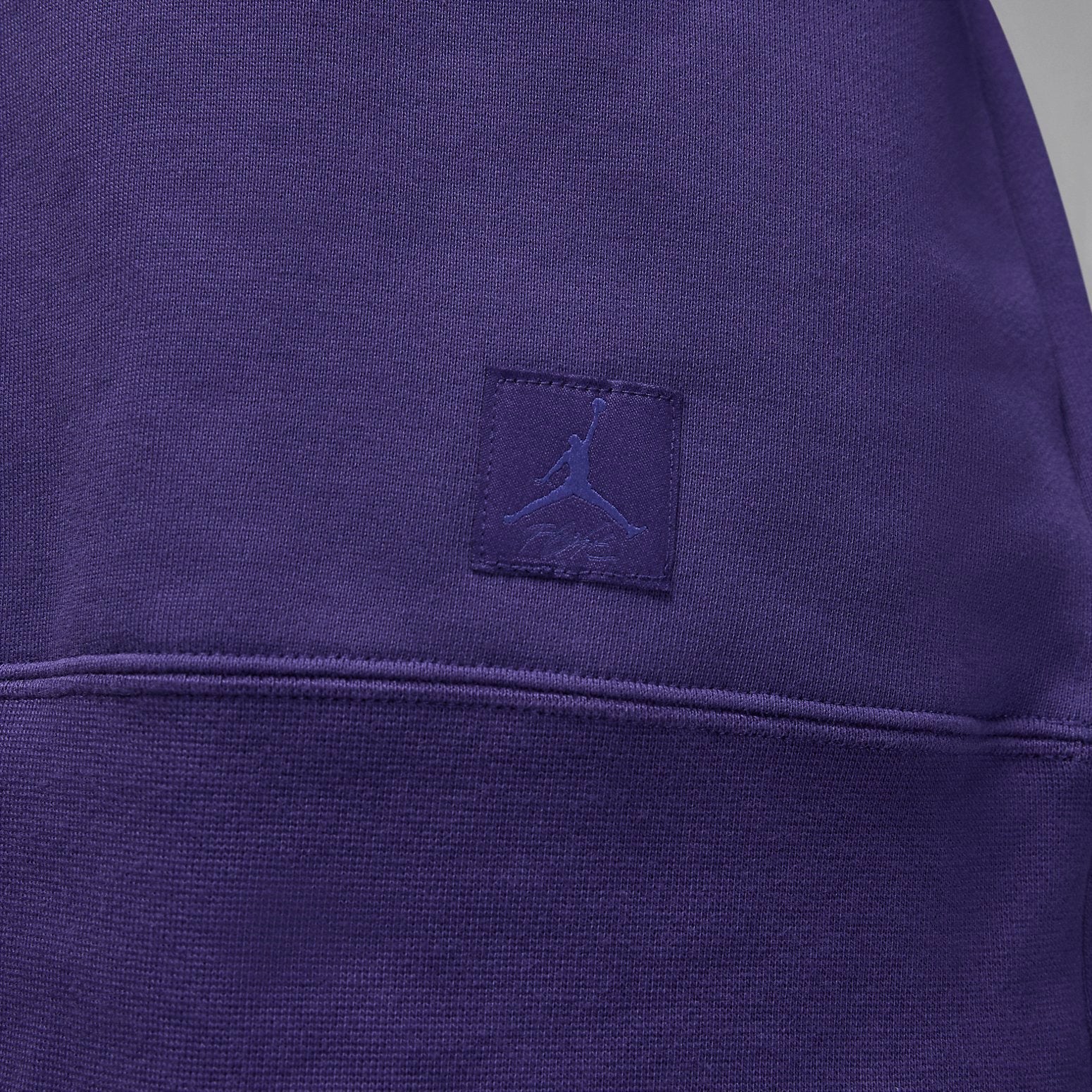 (WMNS) Air Jordan Flight Fleece Crewneck Sweatshirt 'Purple' FB5116-502