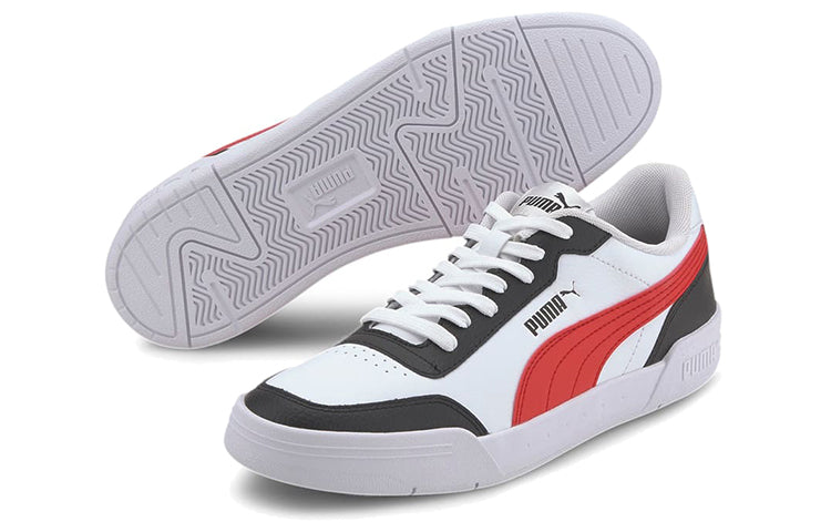 PUMA Caracal Casual Board Shoes Black/White/Red 369863-21