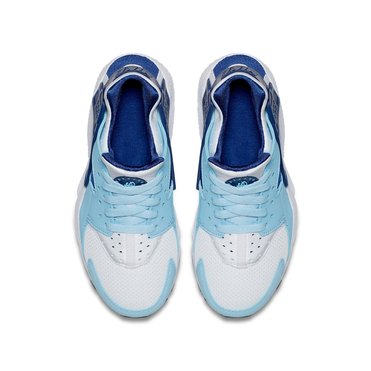 (GS) Nike Air Huarache Run 'White Deep Royal Blue' 654280-107