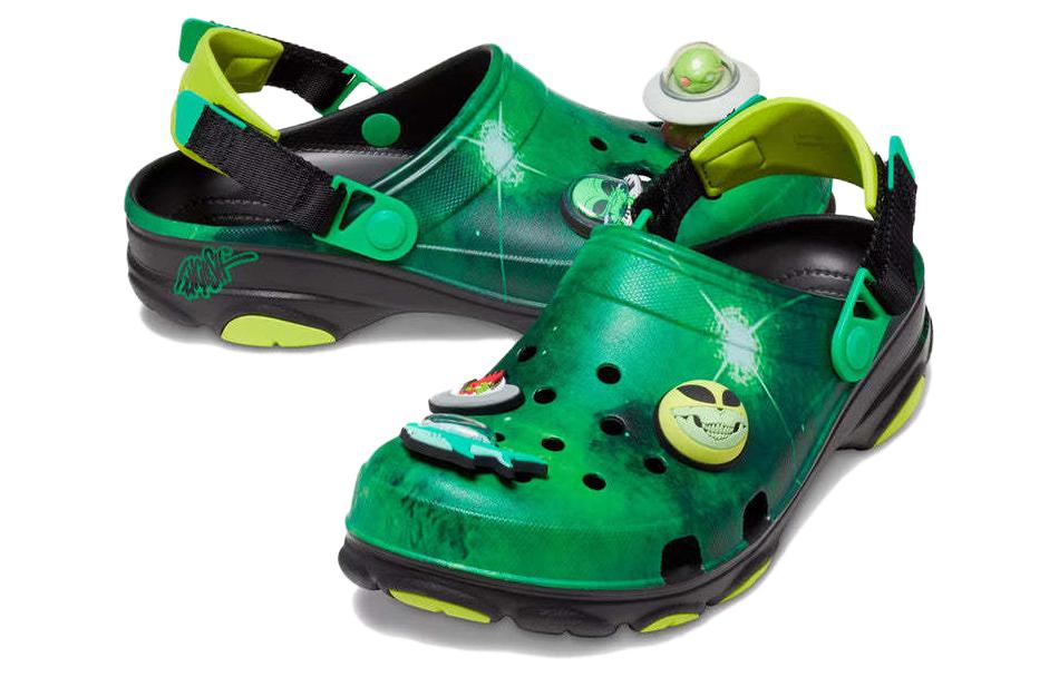 Crocs x Ron English All-Terrain Clog 'Area 54 Green Galaxy' 208137-0N4