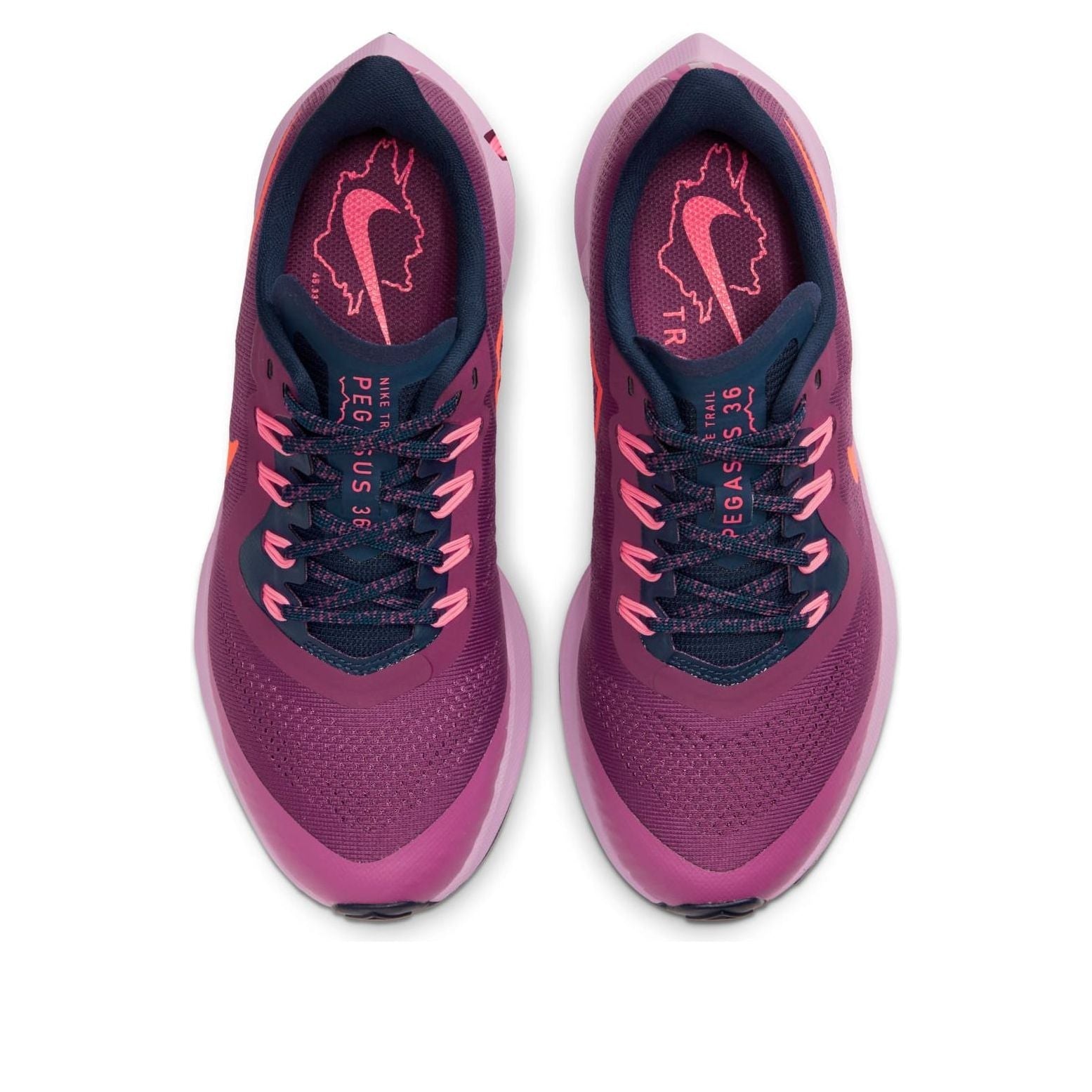 (WMNS) Nike Air Zoom Pegasus 36 Trail 'Villain Red Total Crimson' AR5676-600