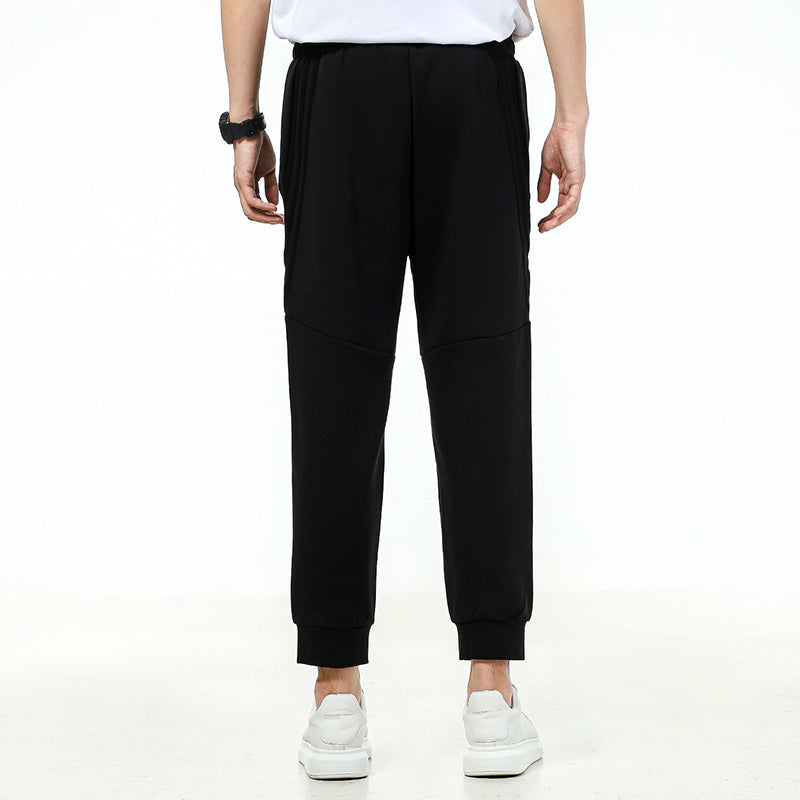 adidas Running Training Breathable Bundle Feet Sports Pants Black H65648