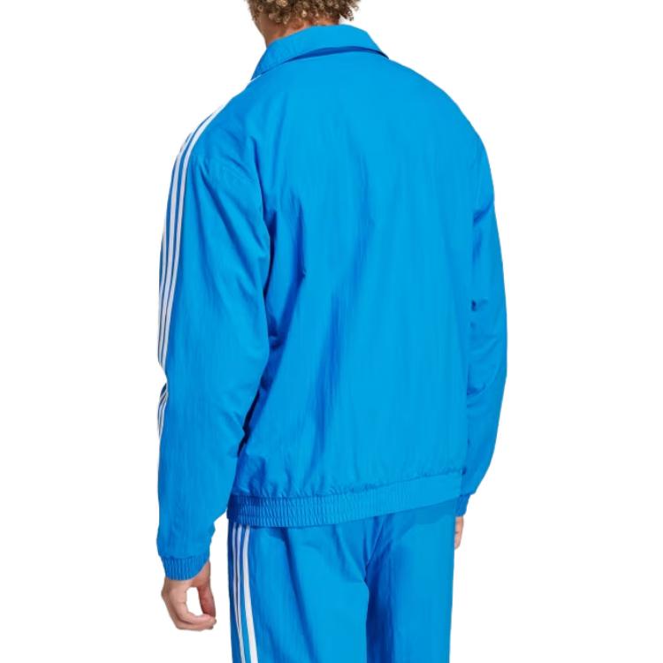 adidas Adicolor Woven Firebird Track Top Asia Sizing 'Blue' IT2496