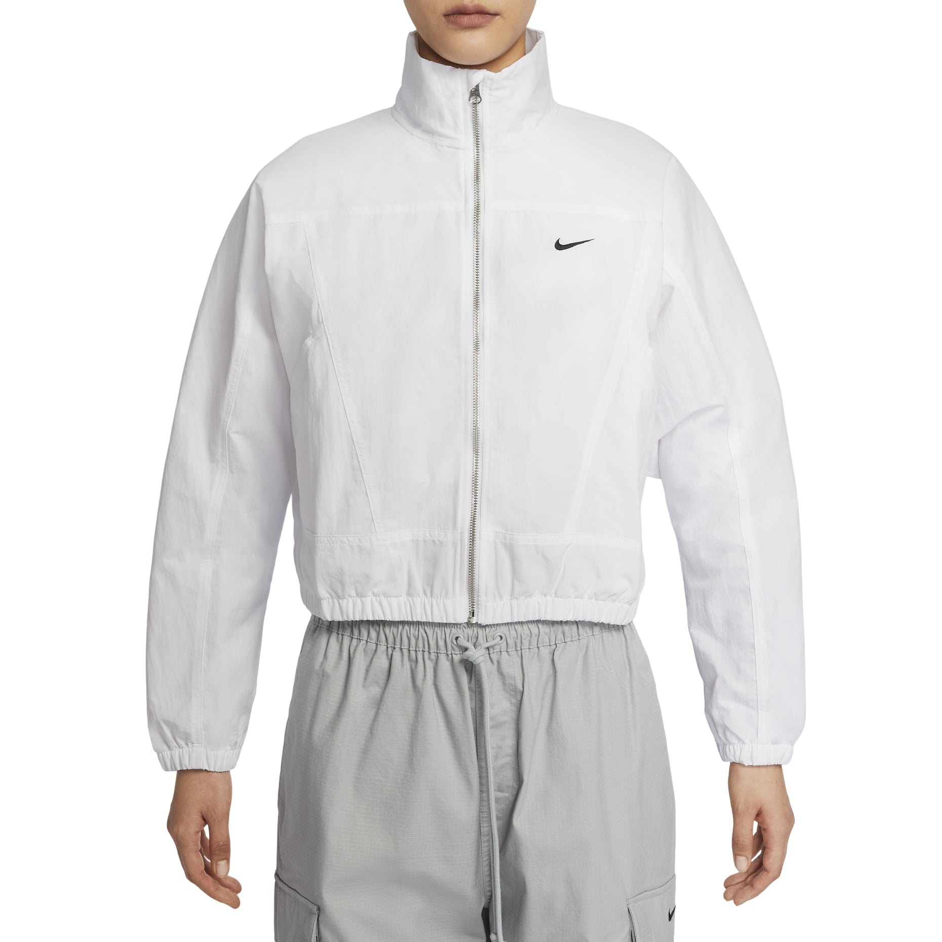 (WMNS) Nike Sportswear Everything Jacket Asia Sizing 'White' HJ1000-100