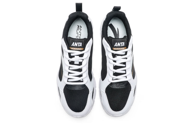 ANTA Running Shoes 'White Black Gold' 912225571-5