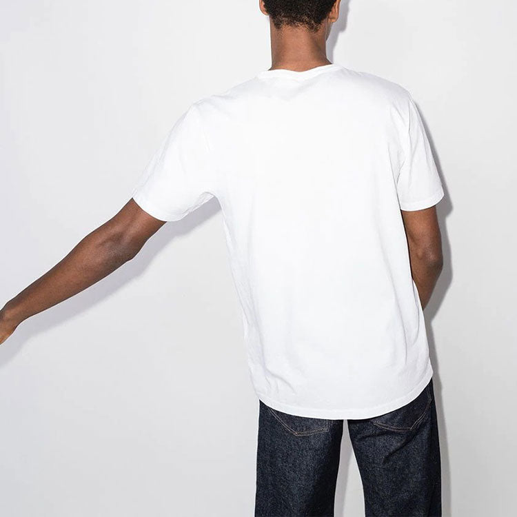 PUMA Maison Kitsune Chillax Fox Patch Classic T-Shirt 'White' GU00154KJ0010-P100