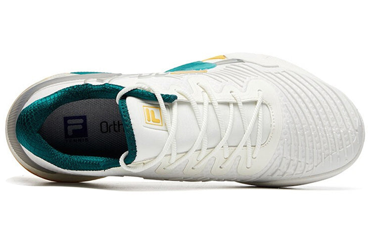 (WMNS) FILA Athletics Low Top 'White Teal Blue' A12W112302FBB